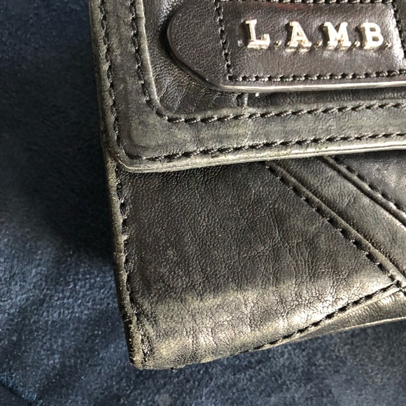 LAMB black leather wallet - Picture 6 of 10